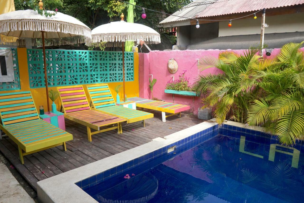 La Favela Hostel Gili Trawangan Buitenkant foto