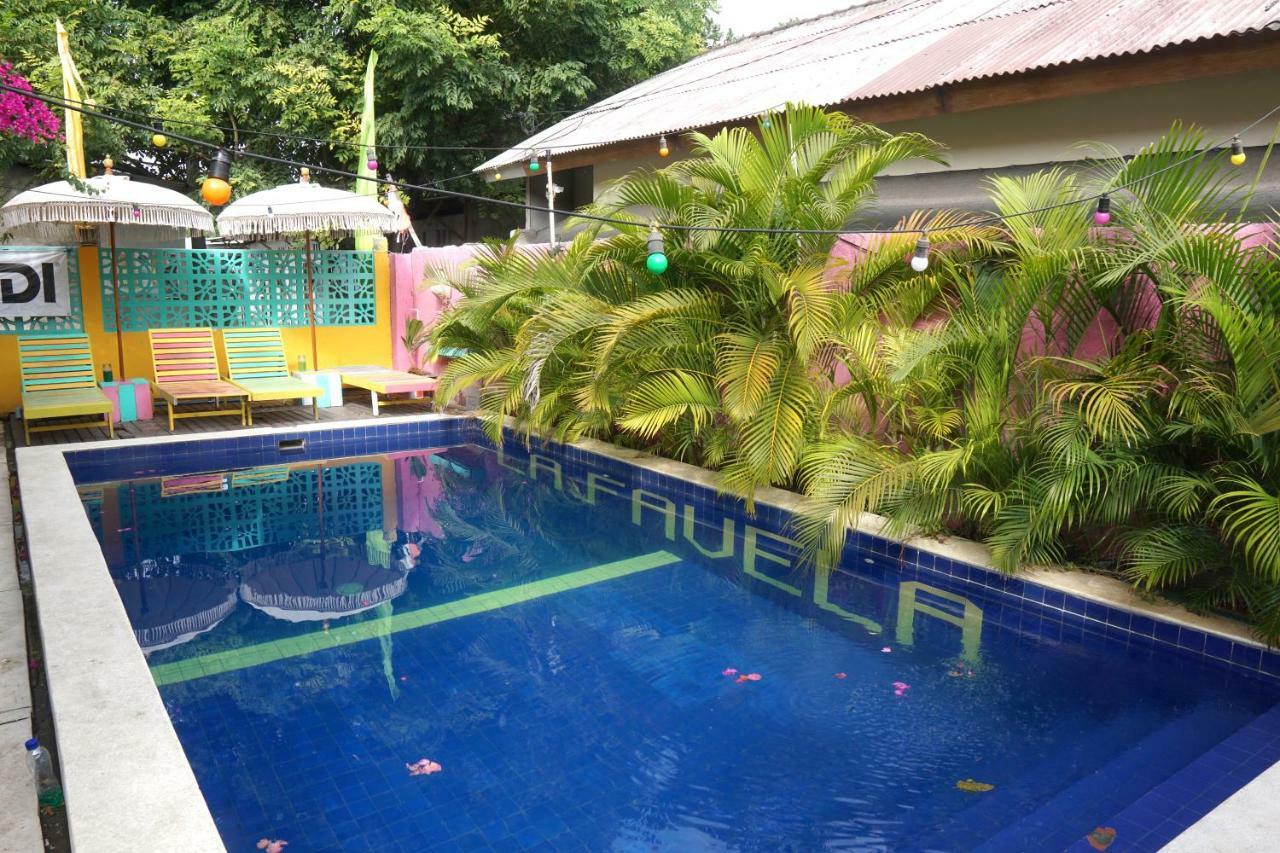 La Favela Hostel Gili Trawangan Buitenkant foto