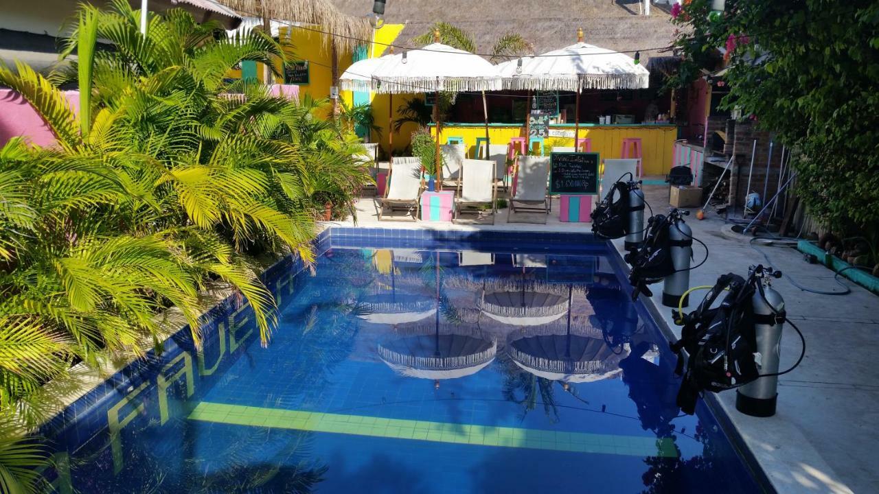 La Favela Hostel Gili Trawangan Buitenkant foto